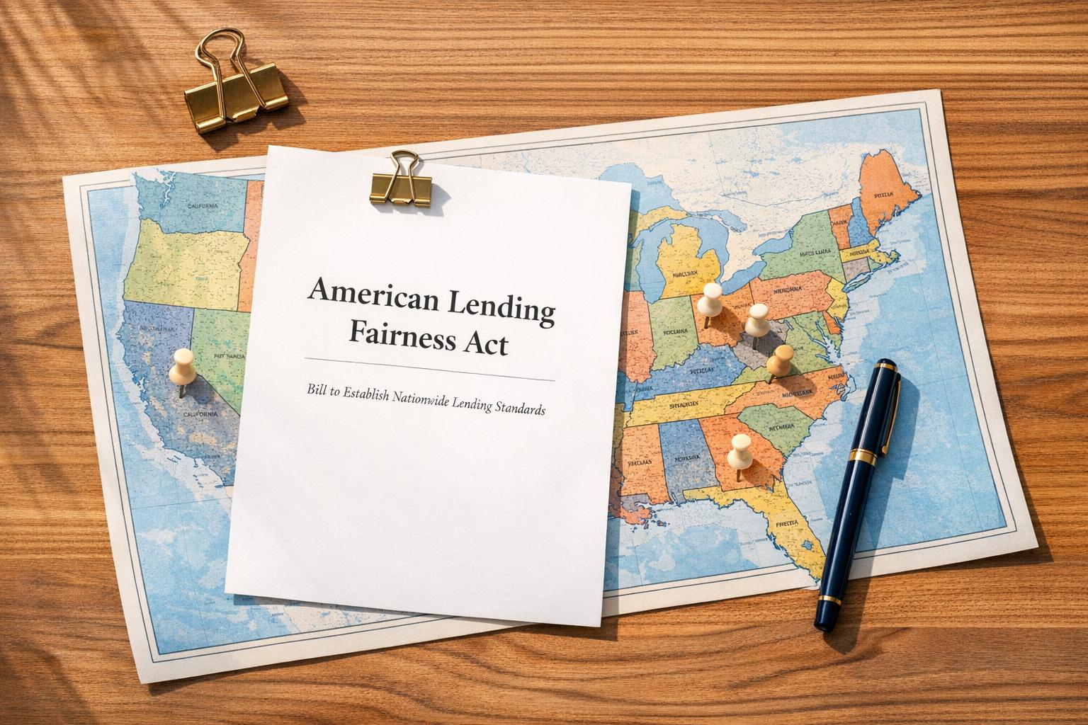 American Lending Fairness Act Introduced by Moreno and Davidson to Address State Lending Overreach