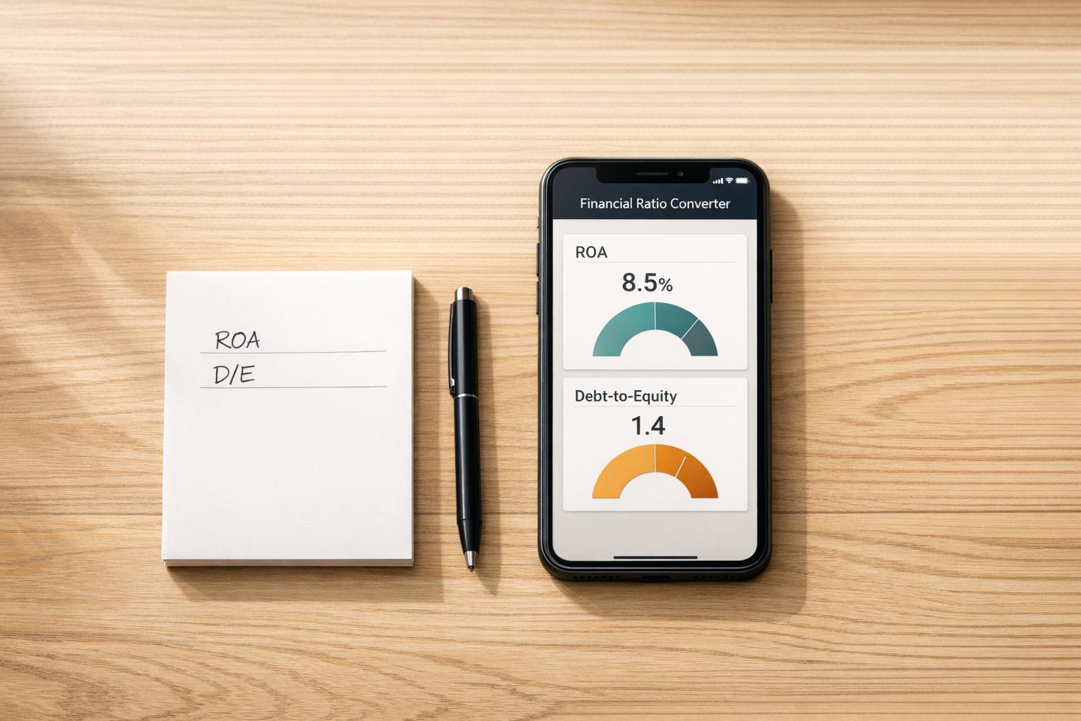 Financial Ratio Converter for Insights
