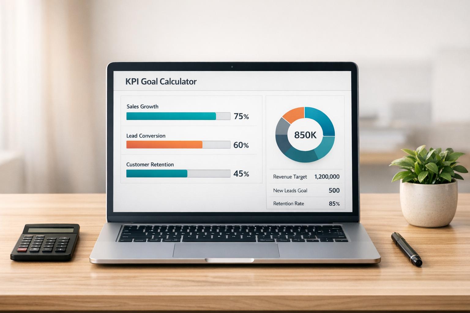 KPI Goal Calculator for Business Growth