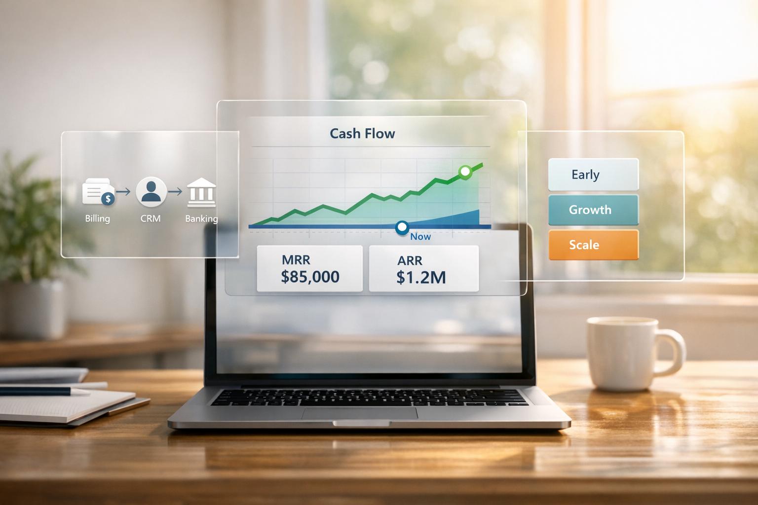 Best Real-Time Cash Flow Tools for SaaS Companies