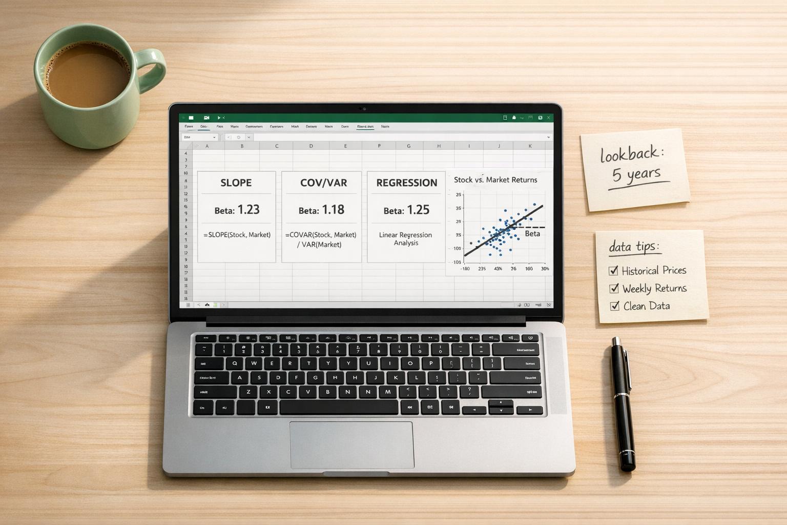 Excel Templates for Beta Calculation
