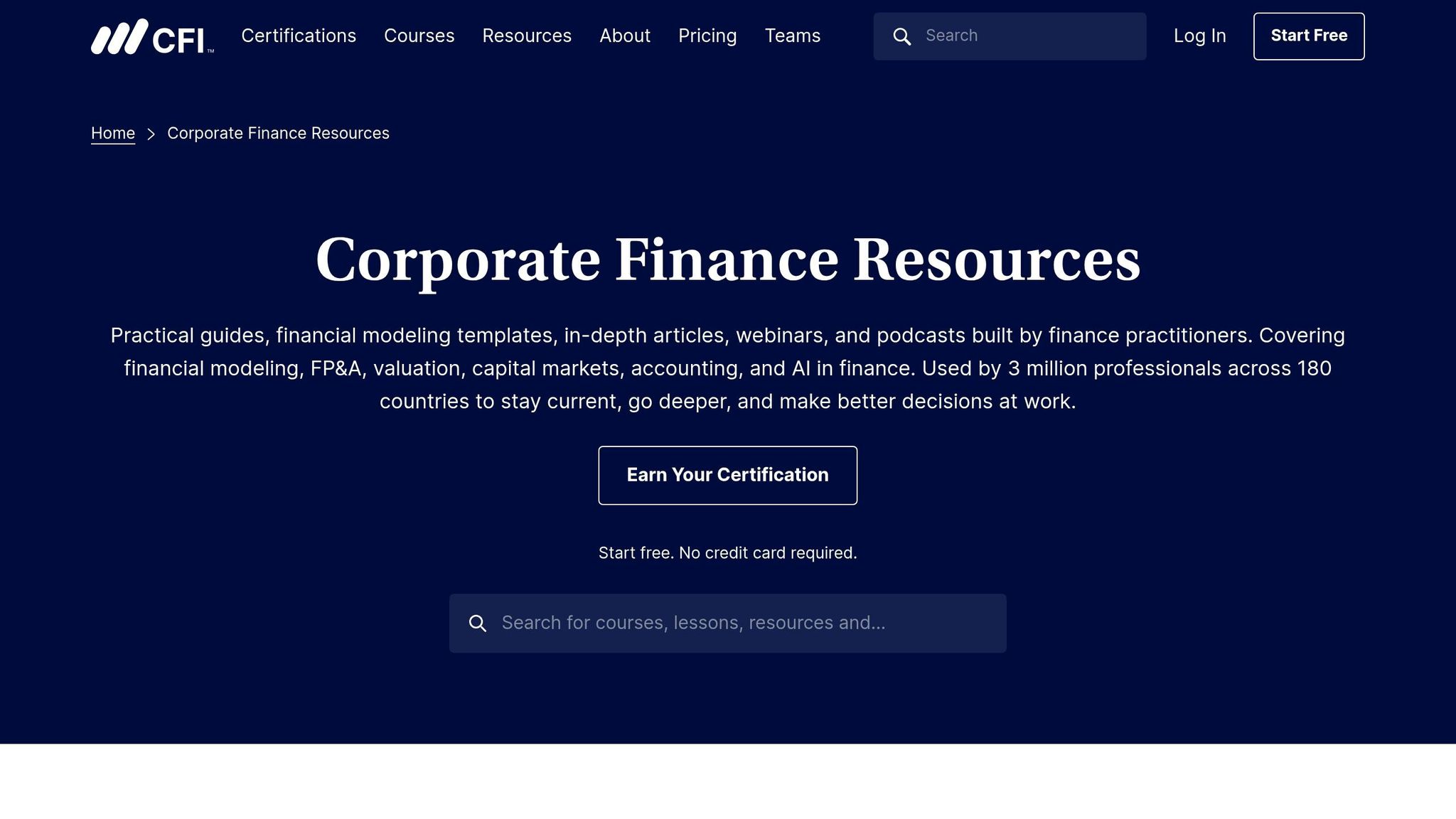 Corporate Finance Institute