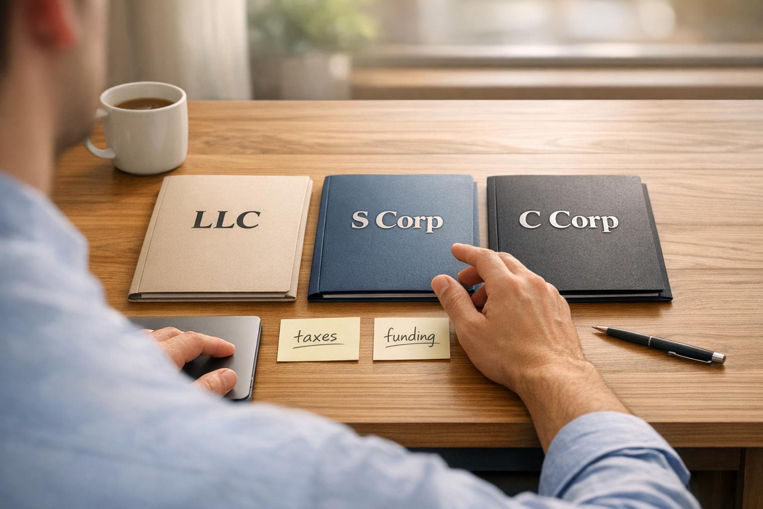 Founder's Guide to Entity Choice, Taxes & Funding