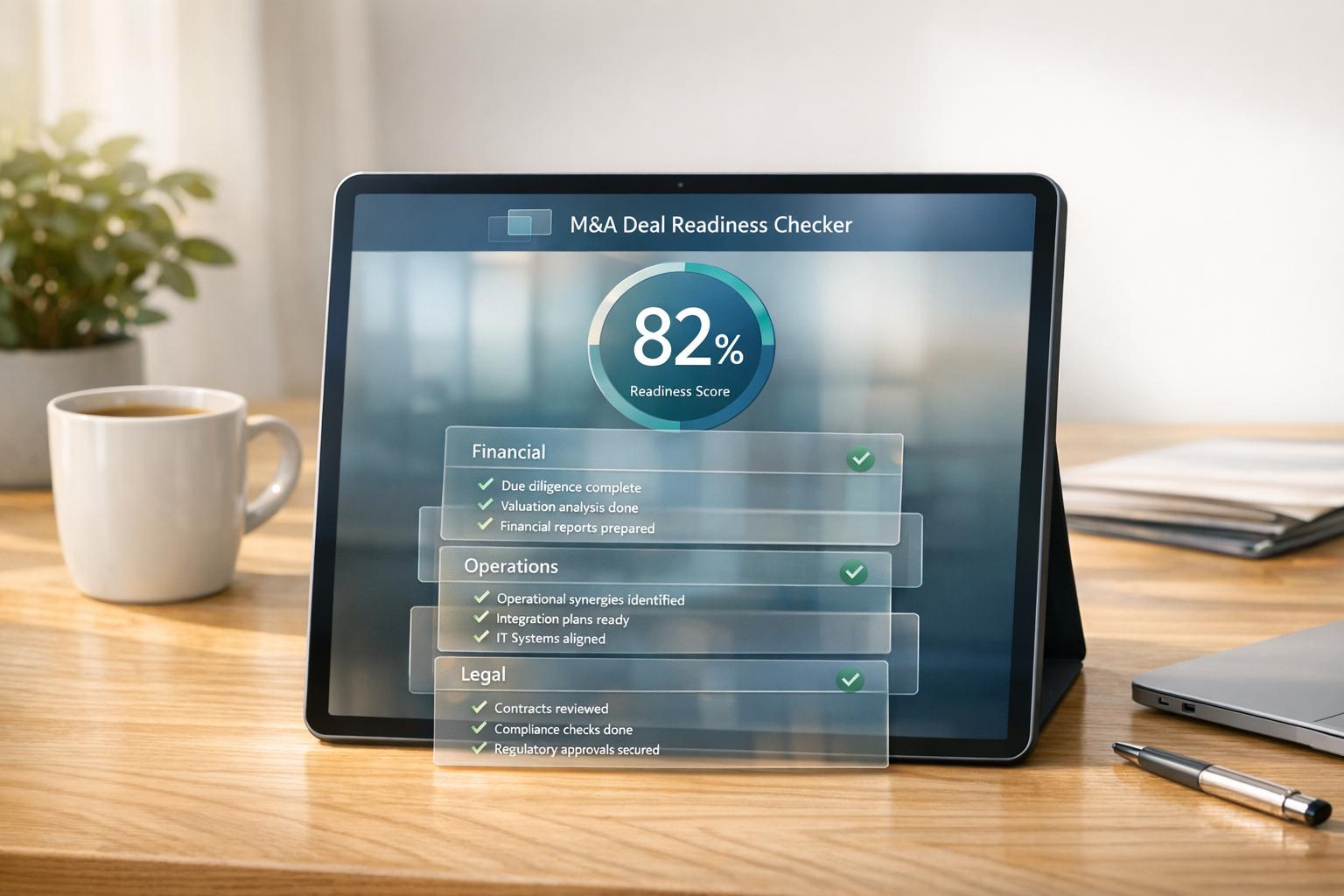 M&A Deal Readiness Checker