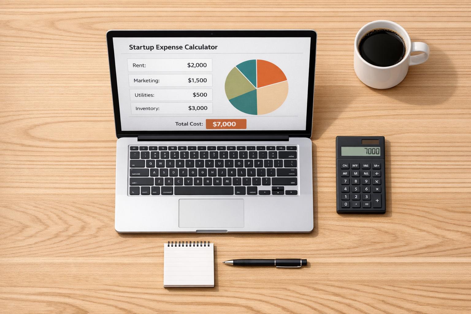 Startup Expense Calculator for New Ventures