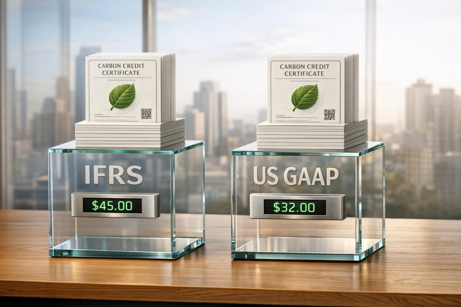 IFRS vs. US GAAP: Carbon Credit Valuation