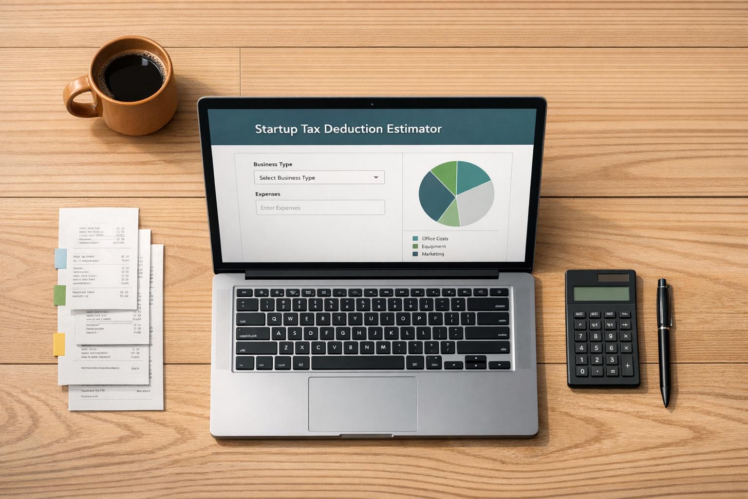 Startup Tax Deduction Estimator