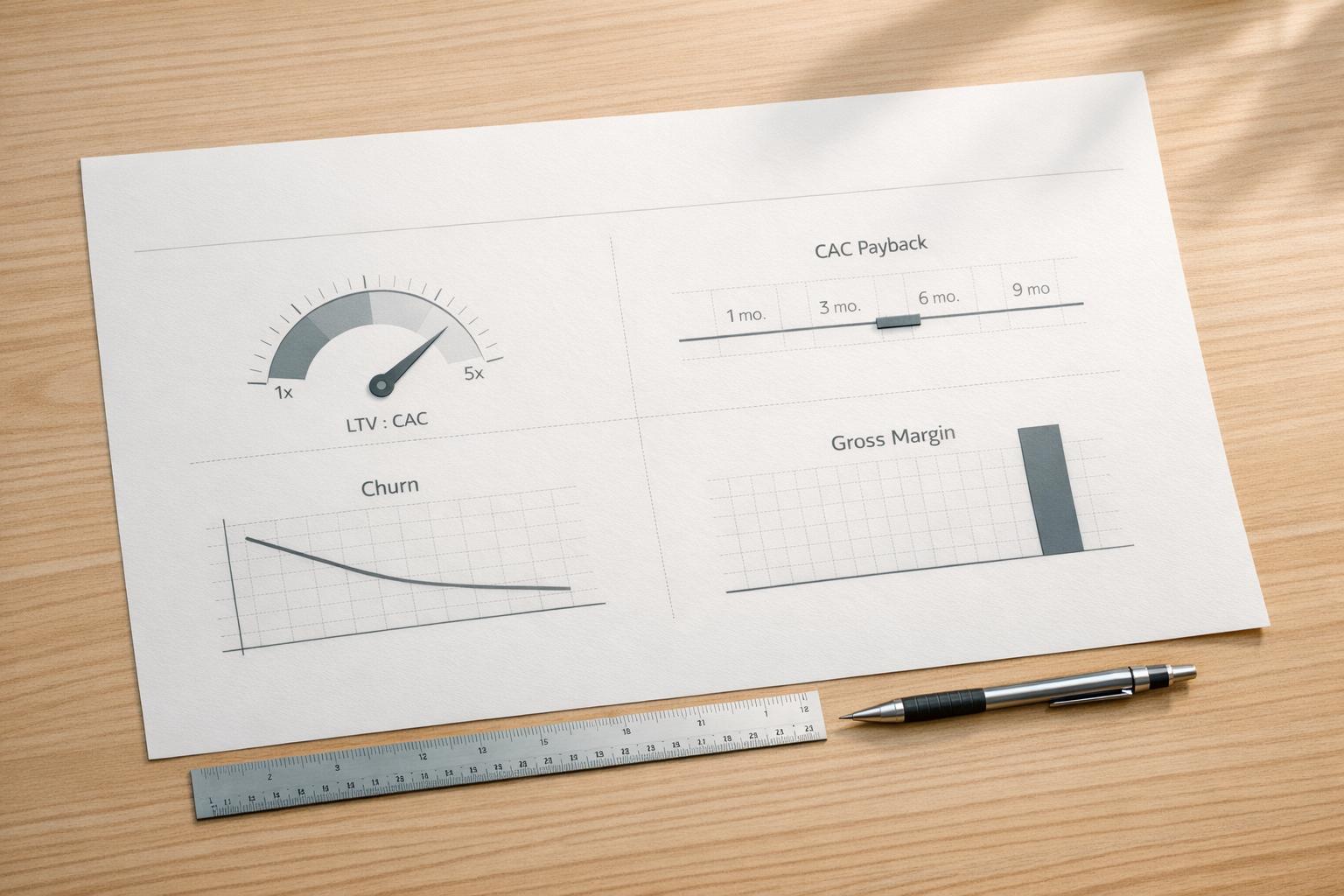 Unit Economics Benchmarks for SaaS Growth