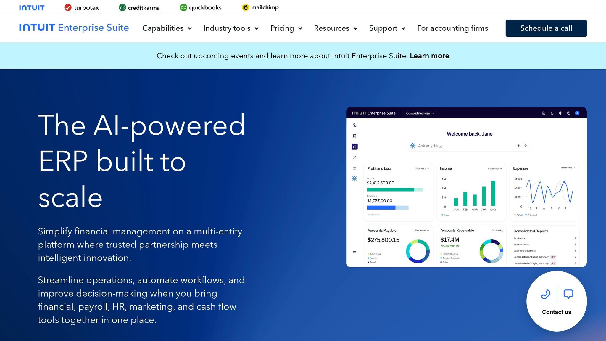 Intuit Enterprise Suite