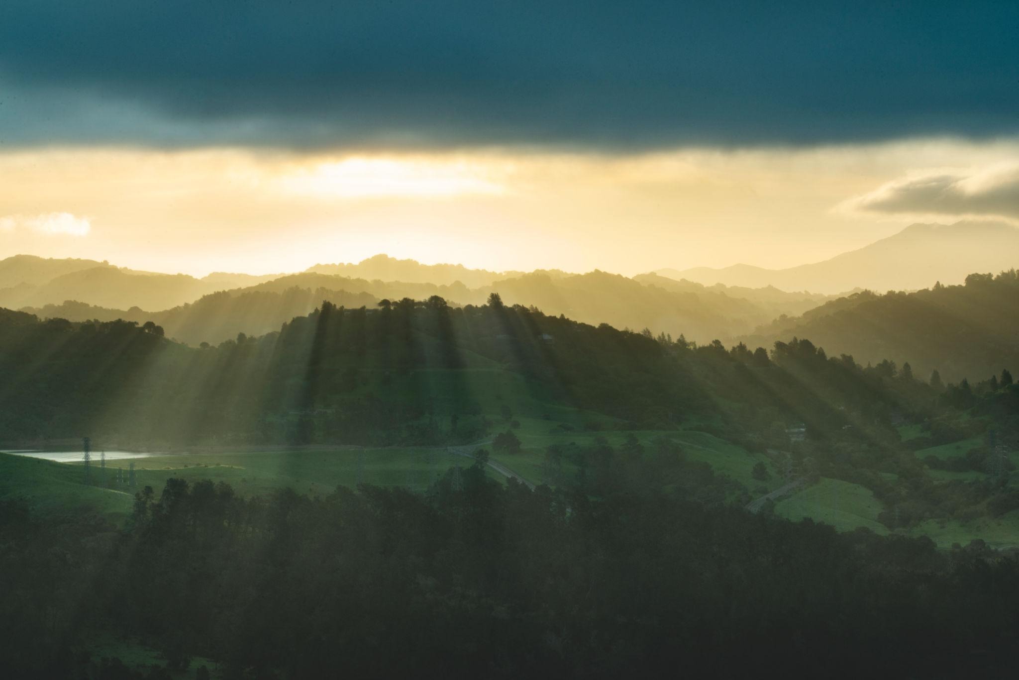 The fog lifts, and the sun comes shining through the clouds, symbolizing the clarity that financial visibility can bring.