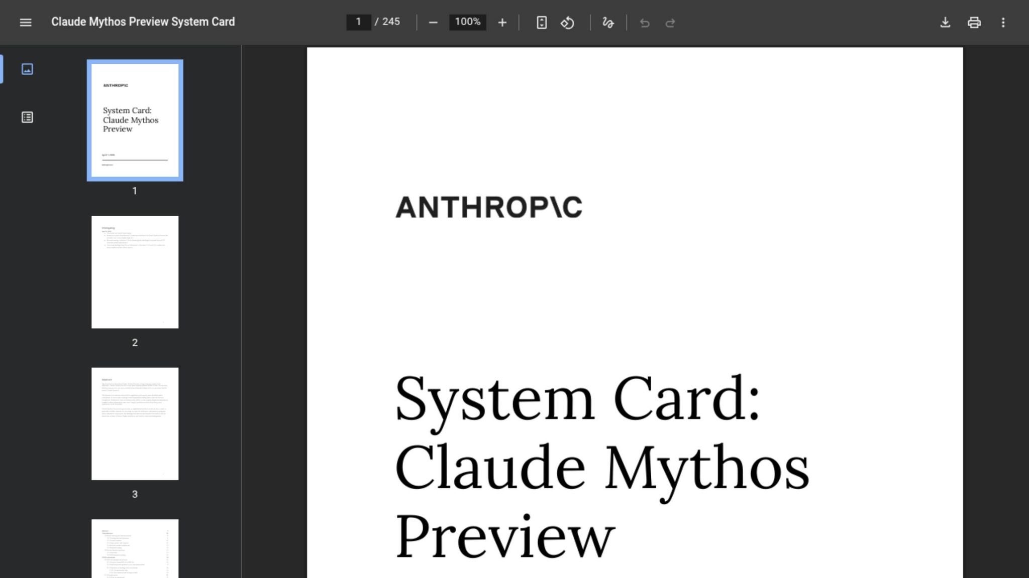 Mythos Preview