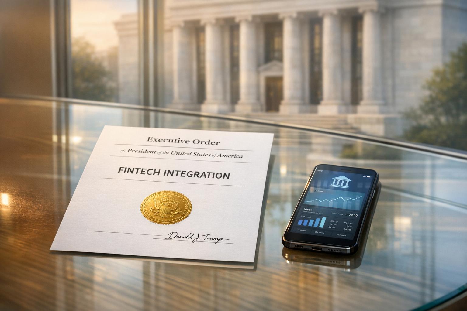 President Trump Issues Executive Order for Fintech Integration