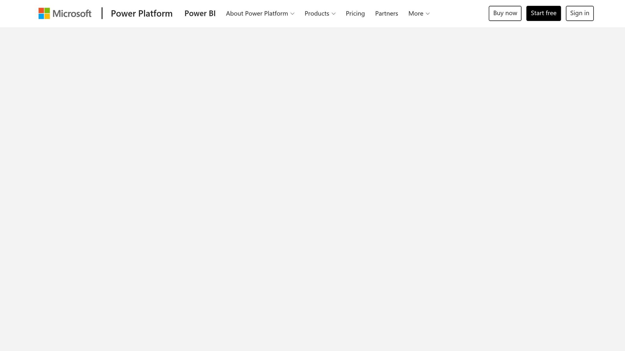 Microsoft Power BI