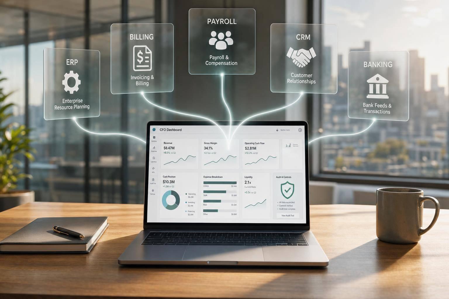 Cross-Platform Data Integration for CFO Dashboards