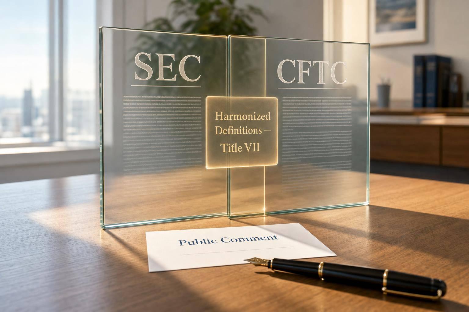 SEC and CFTC seek comment on derivatives rules