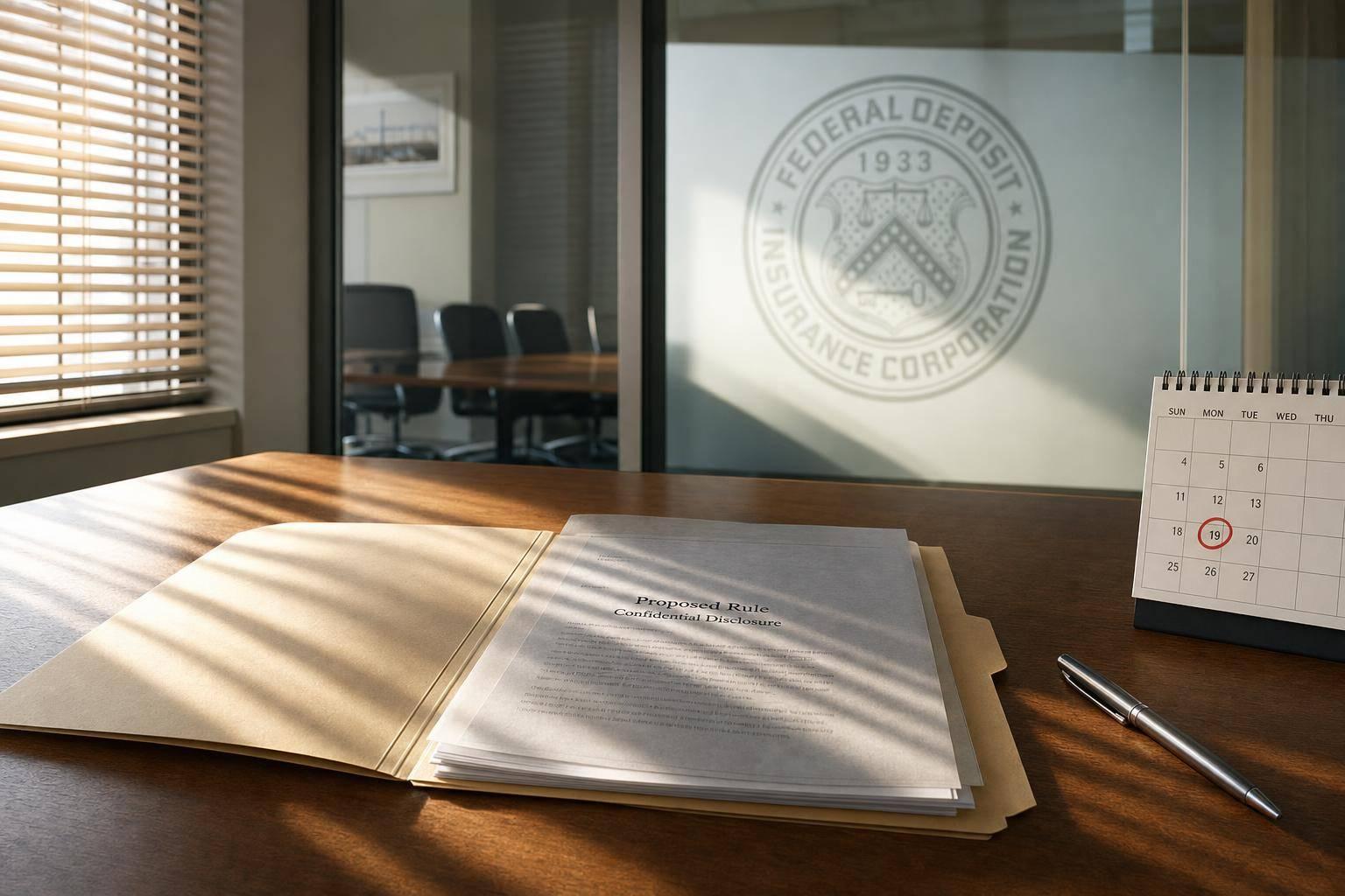 FDIC proposes overhaul of confidential disclosure rules