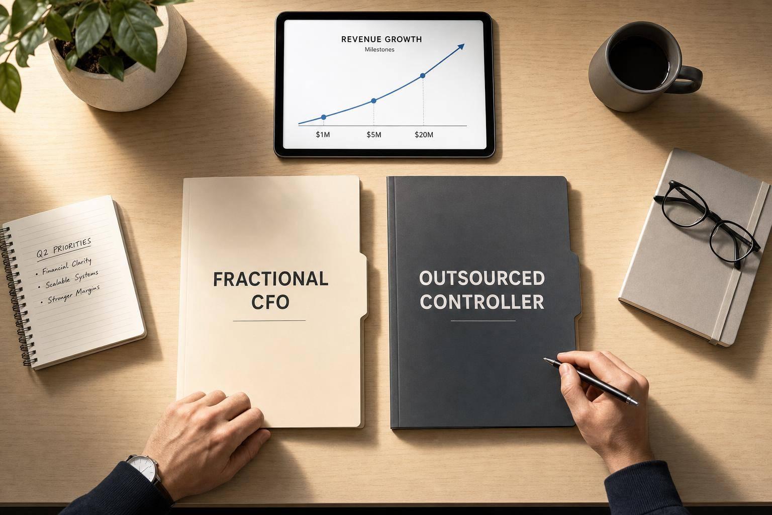 Fractional CFO vs Outsourced Controller: When to Hire