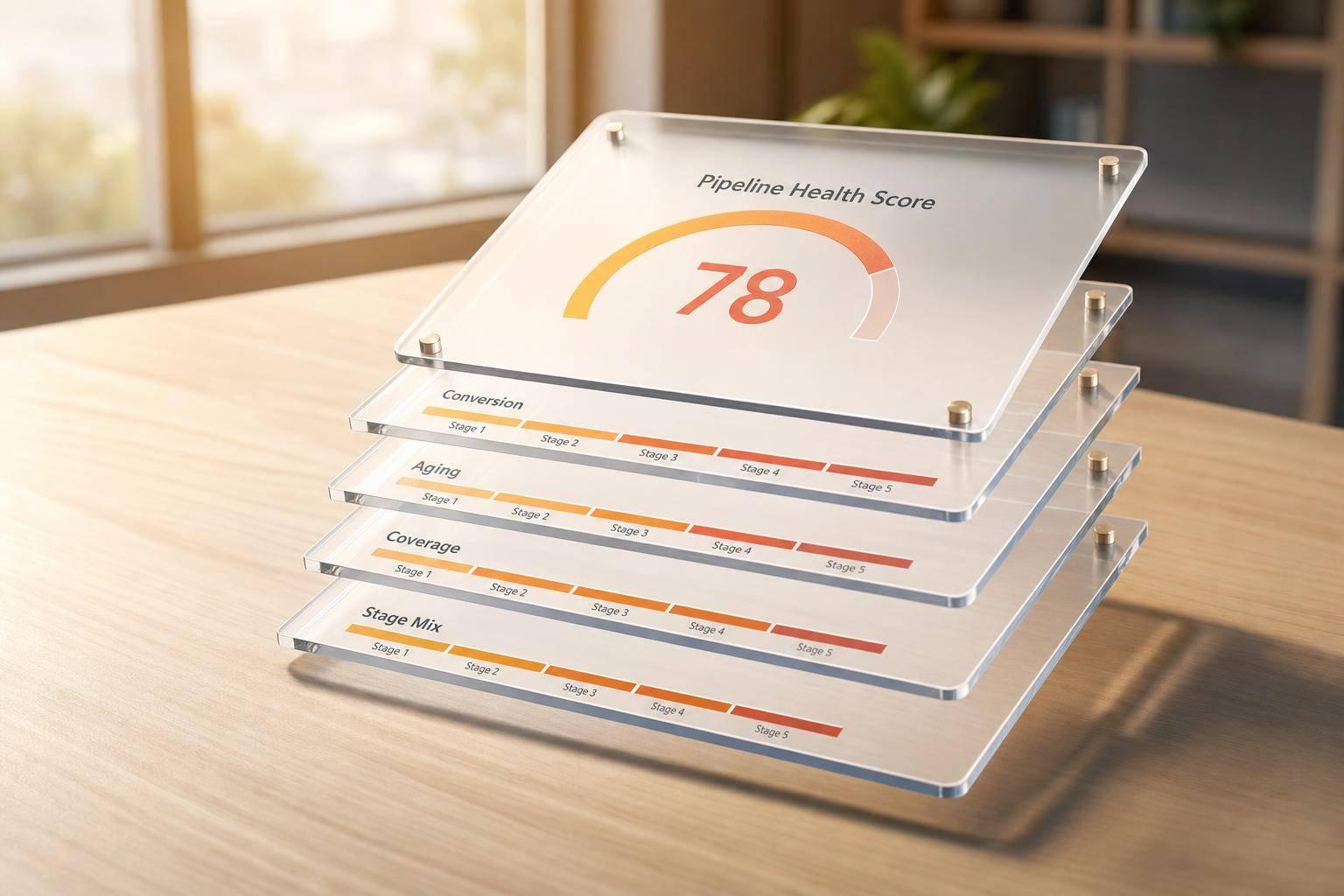 Pipeline Health Score: Formula, Benchmarks, Limits