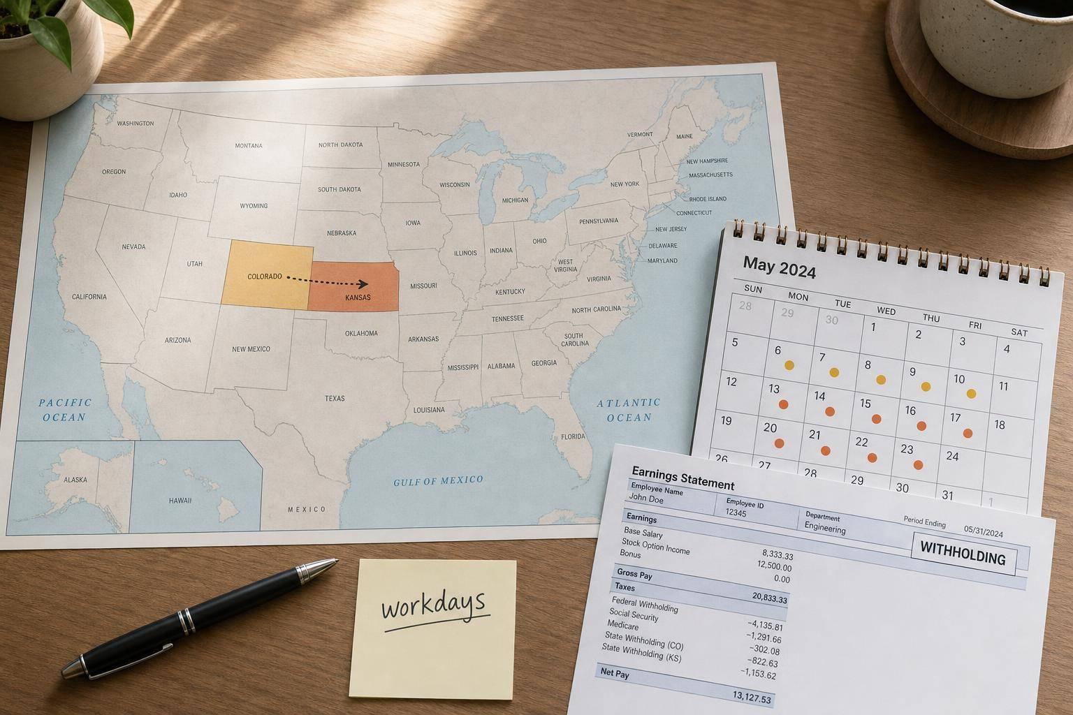 How States Tax Stock Options After a Move