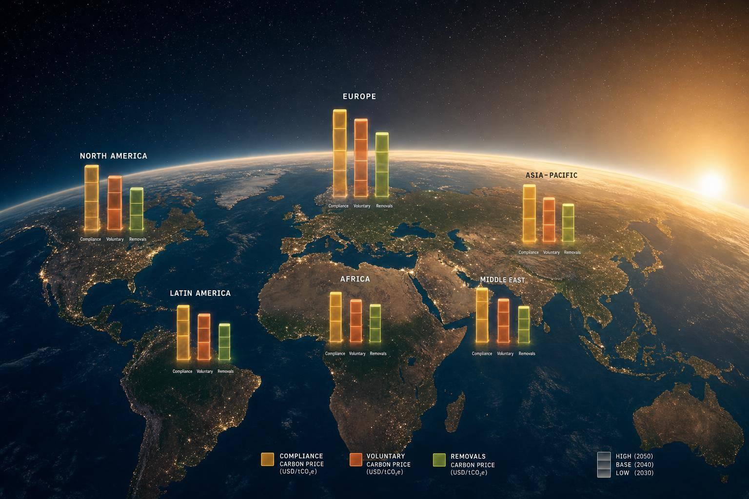 Top Carbon Credit Price Benchmarks by Region