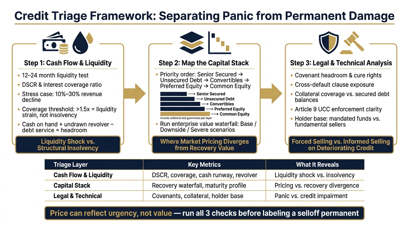 Credit Triage Framework: 3 Steps to Separate Panic from Permanent Damage