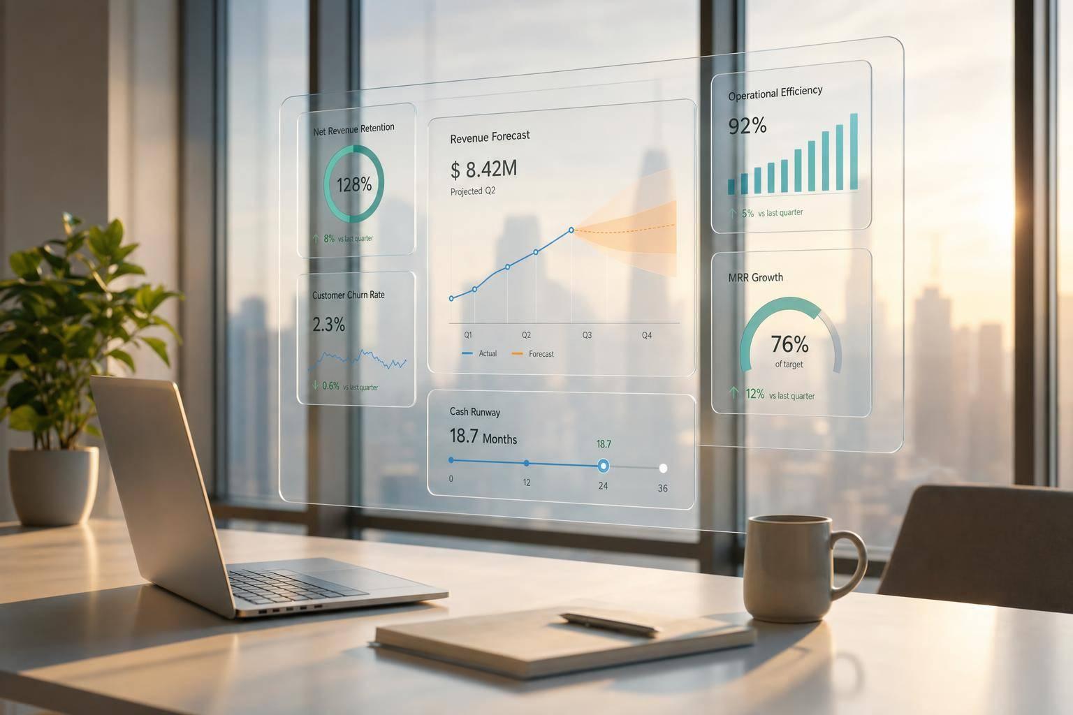 Predictive KPIs for SaaS ERP Reporting