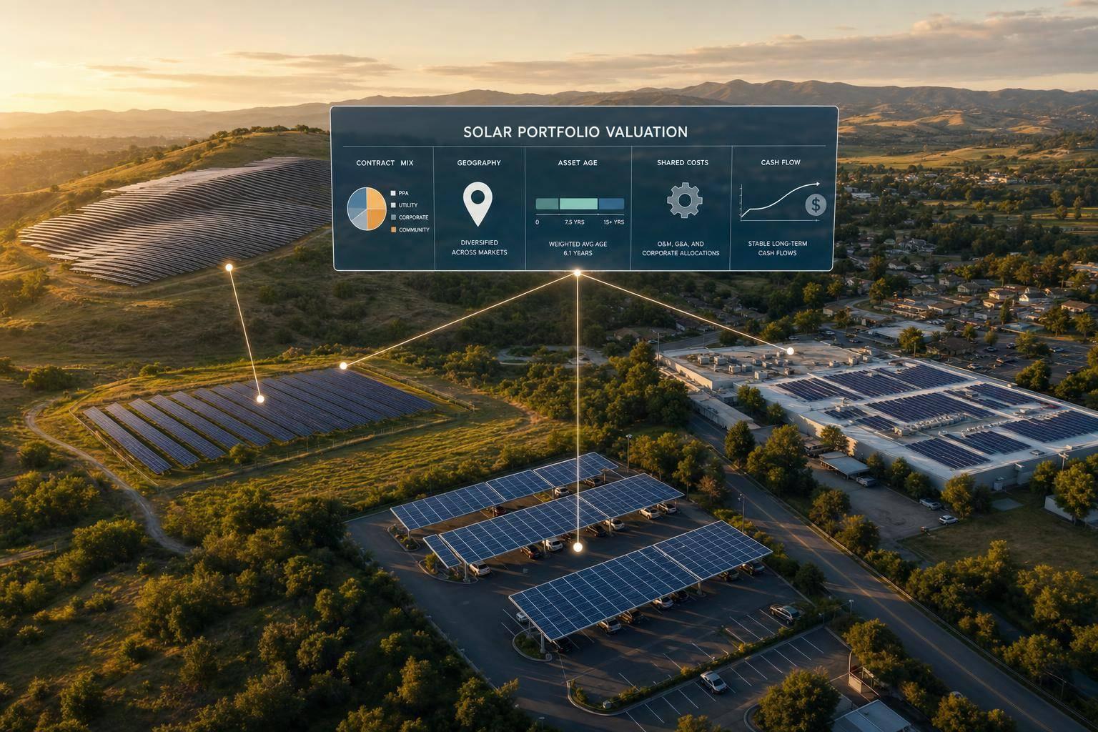 Solar Portfolio Valuation Methods