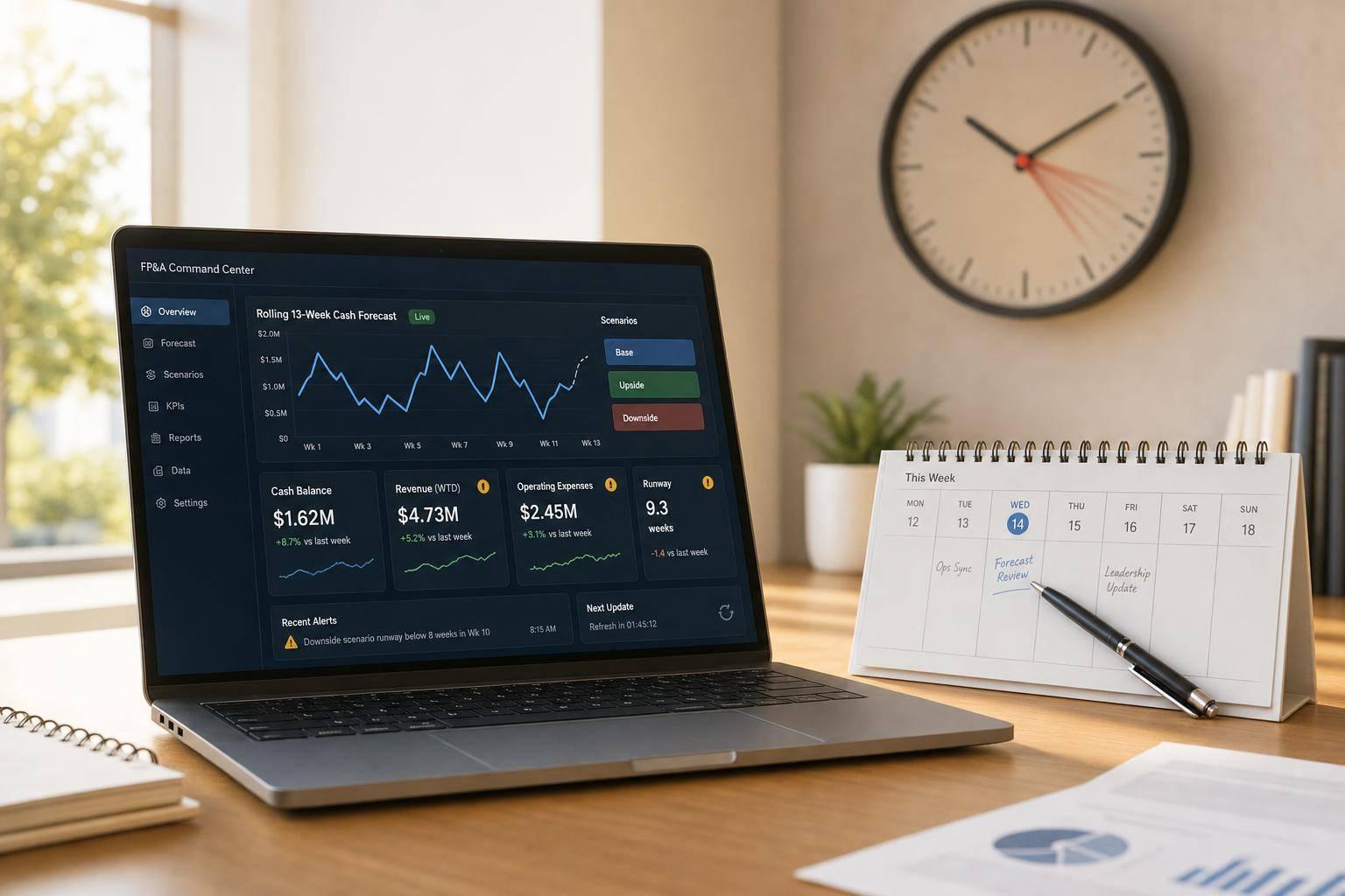 Real-Time FP&A in Volatile Markets: 7 Moves