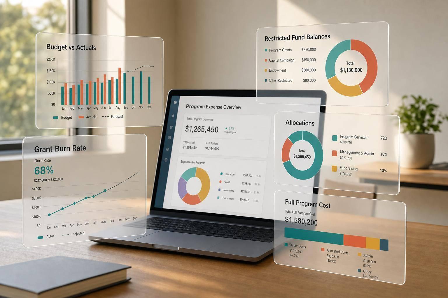 Program Expense Dashboards for Nonprofits