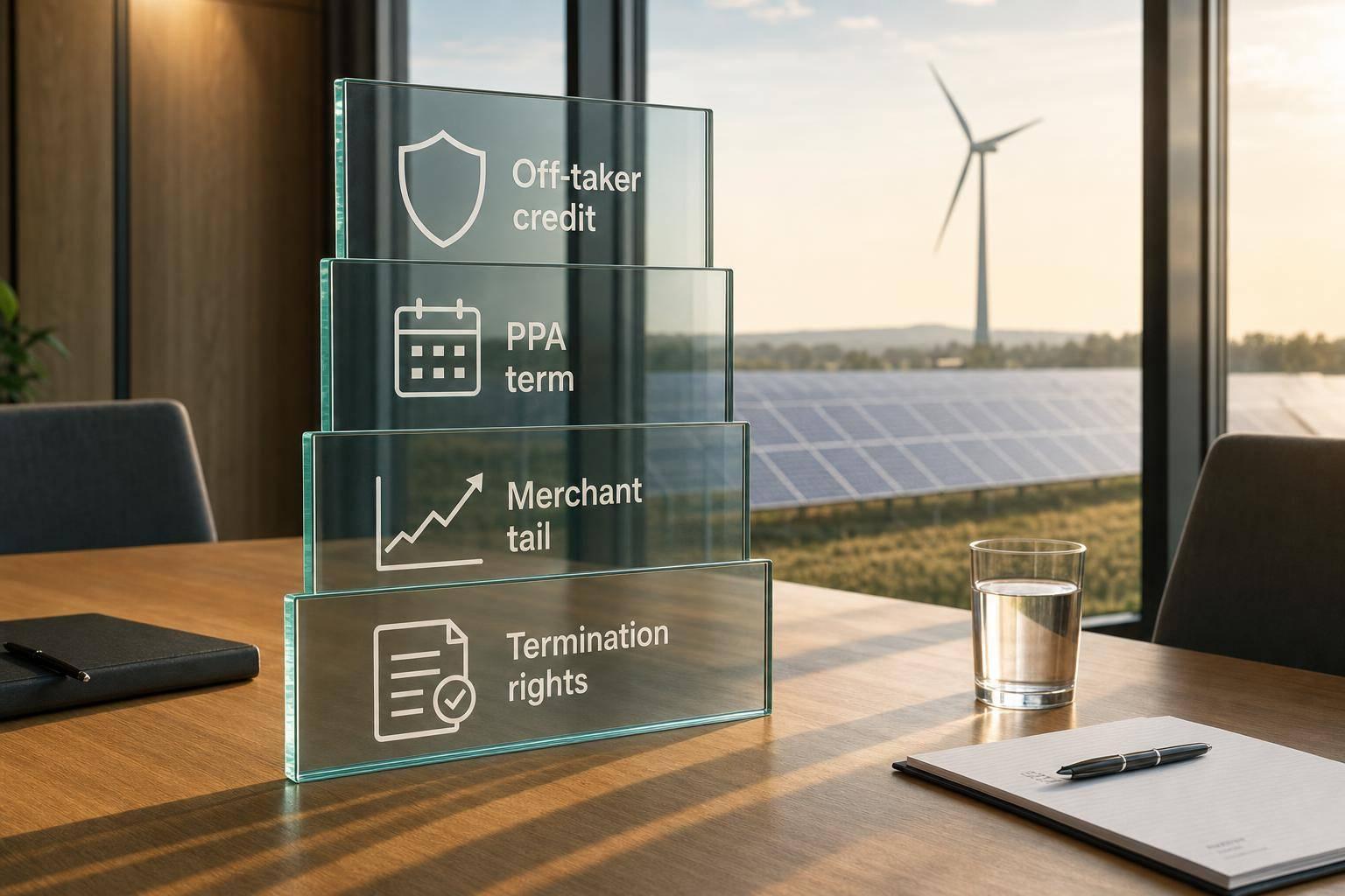 PPA risk and credit quality in energy finance