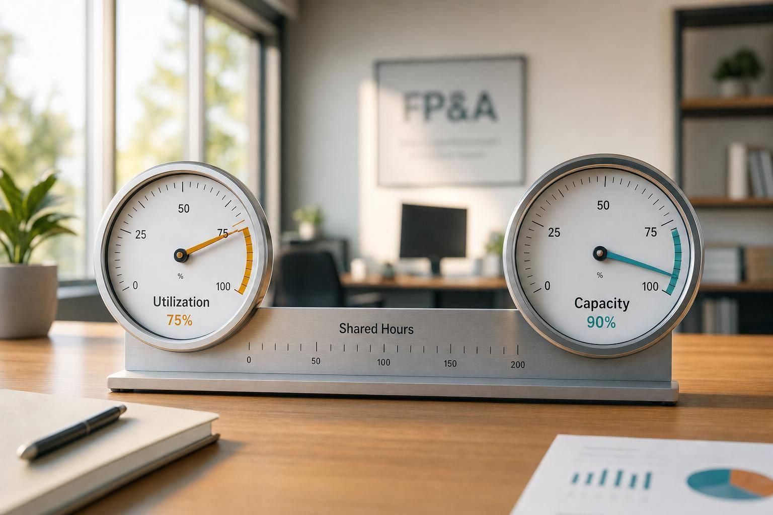 Utilization Rate vs Capacity Rate: FP&A Comparison