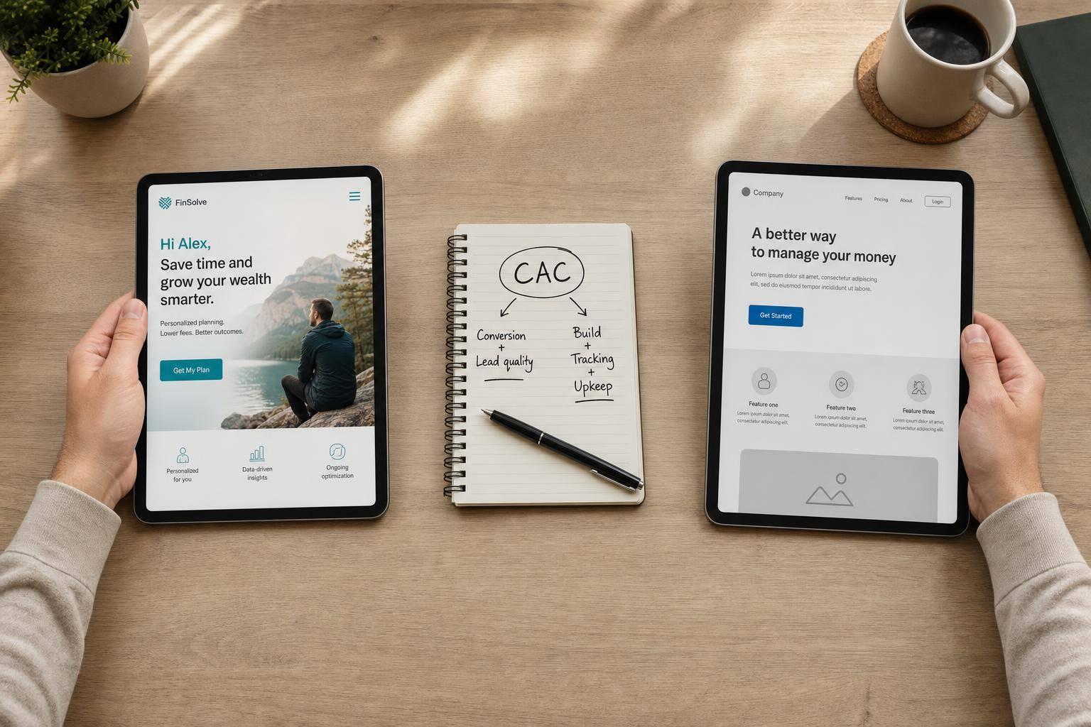 Personalized Landing Pages vs Generic Pages for CAC