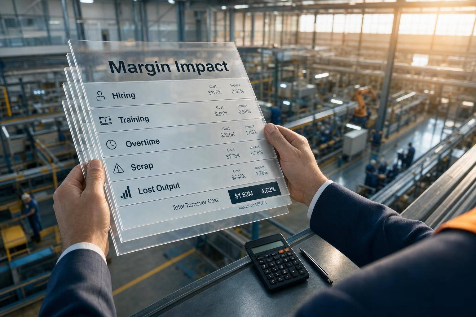 How CFOs Model Turnover Cost in Manufacturing