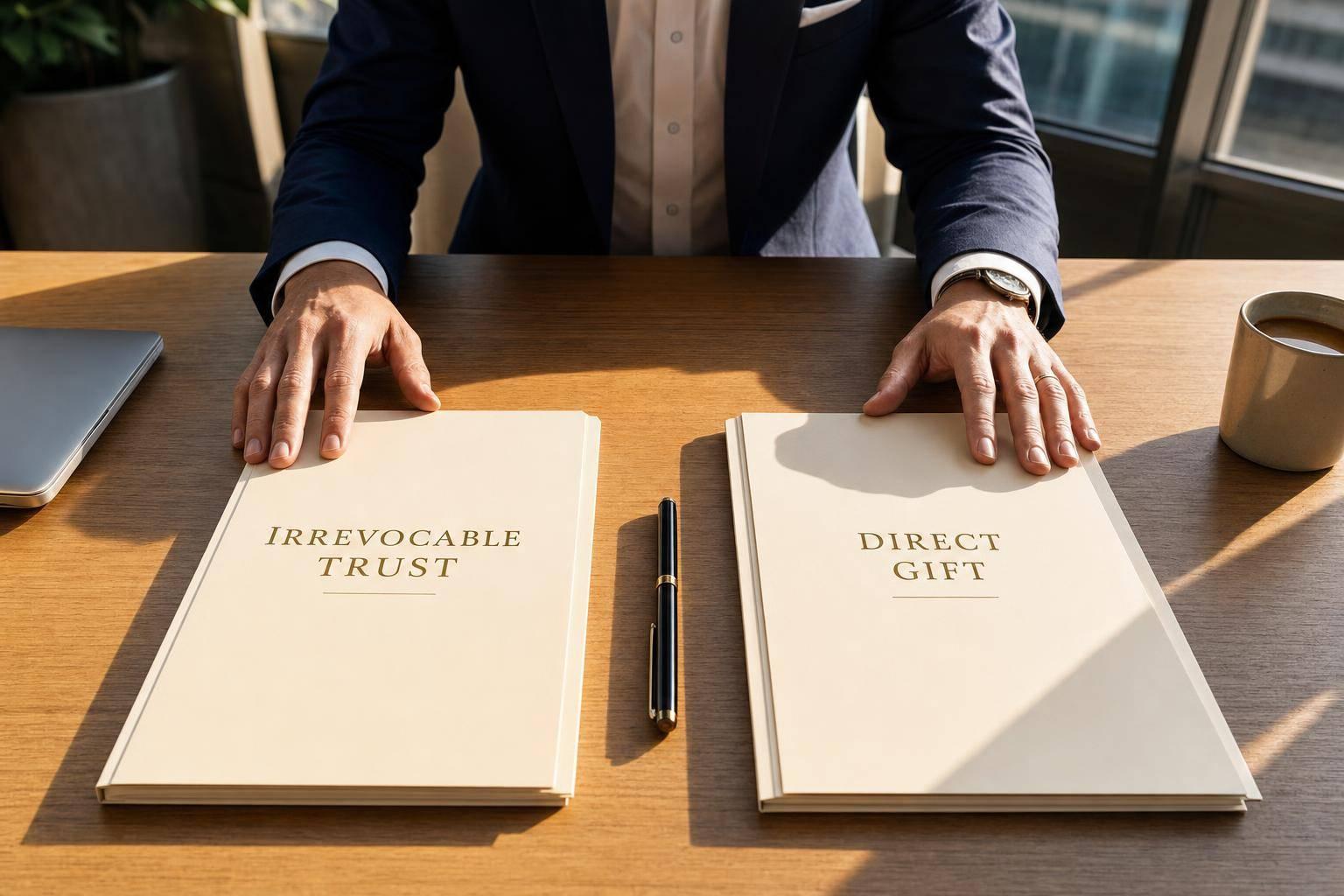 Trusts vs Gifts After Exit: Seller Tax Tradeoffs