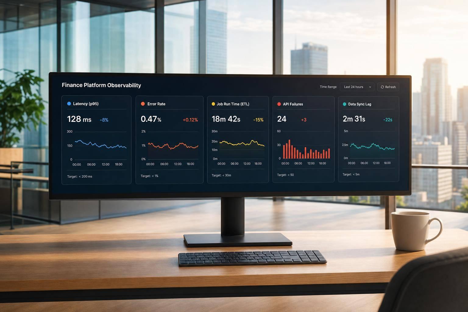 Cloud Observability for Finance Platforms: 5 Metrics