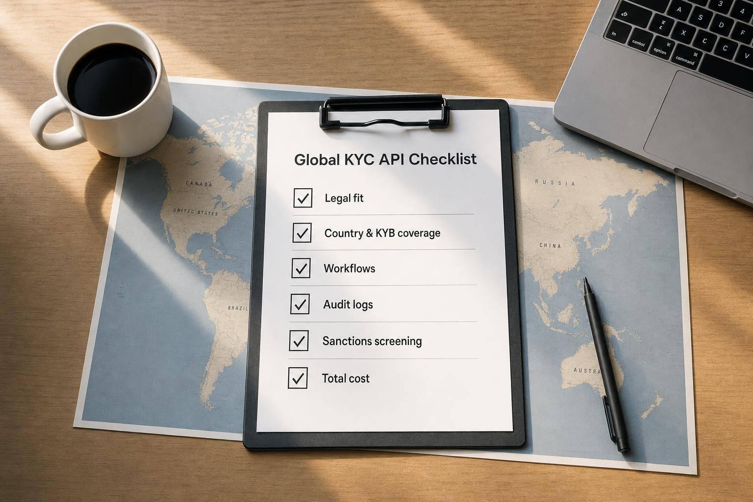 Global KYC API Checklist for Finance Teams