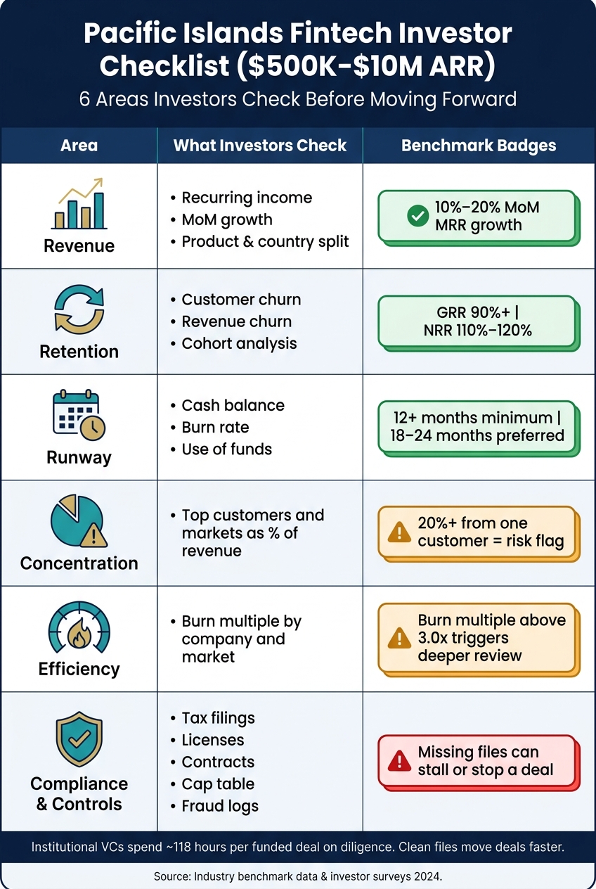 Pacific Islands Fintech Funding: Key Investor Benchmarks at a Glance