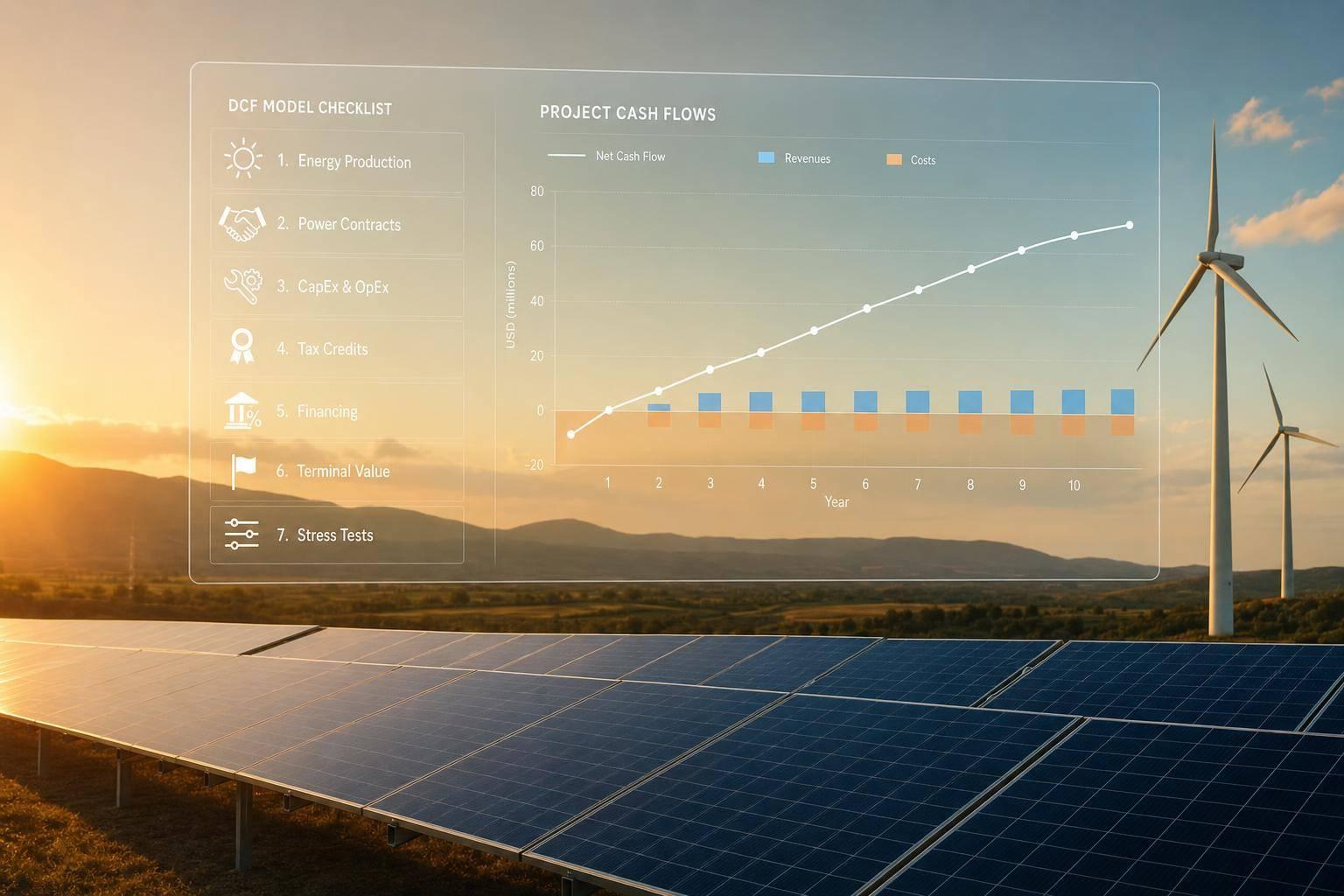 DCF Modeling for Renewable Energy Assets