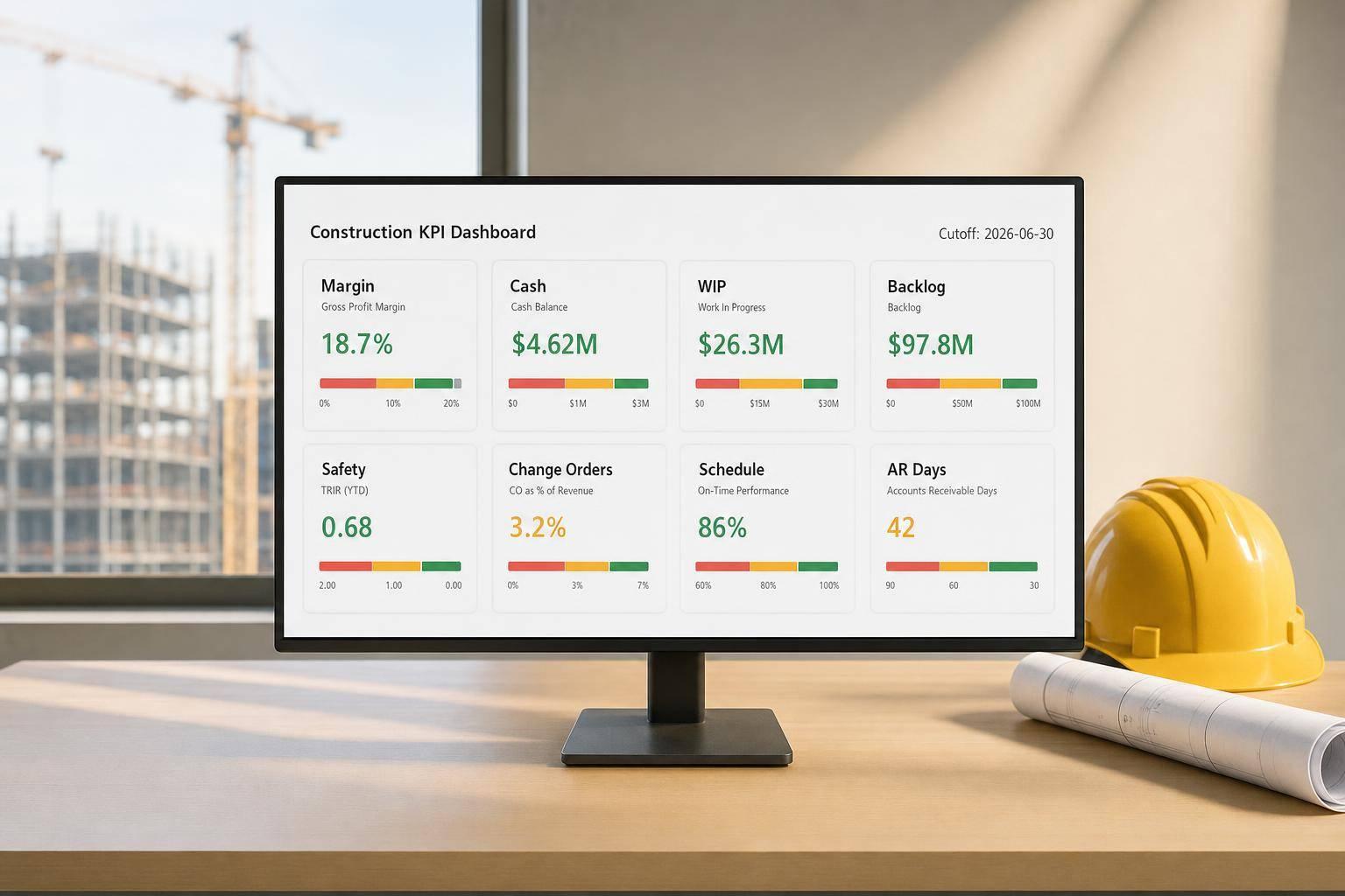 Construction KPI Dashboard Guide 2026
