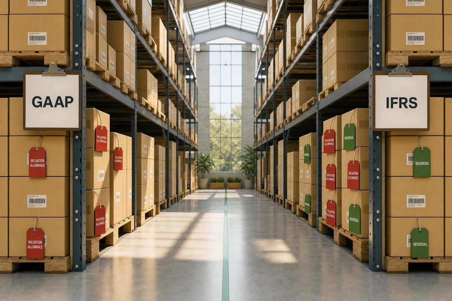 GAAP vs IFRS: Inventory Presentation Rules