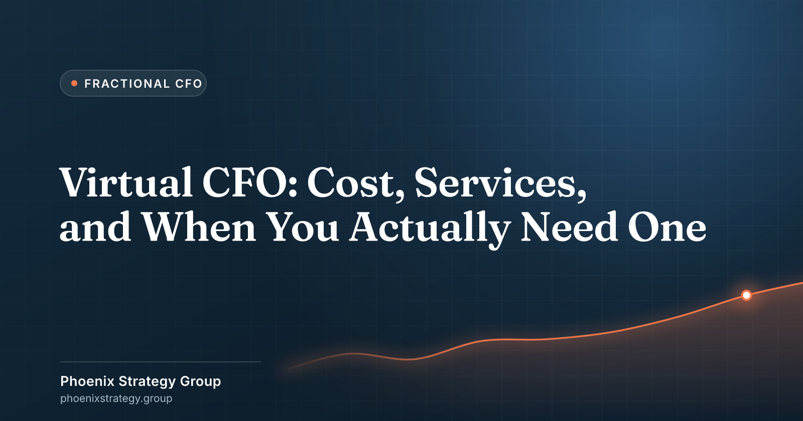 Virtual CFO: Cost, Services, and When You Actually Need One