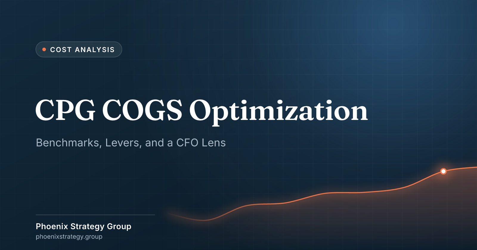 CPG COGS Optimization: Benchmarks, Levers, and a CFO Lens