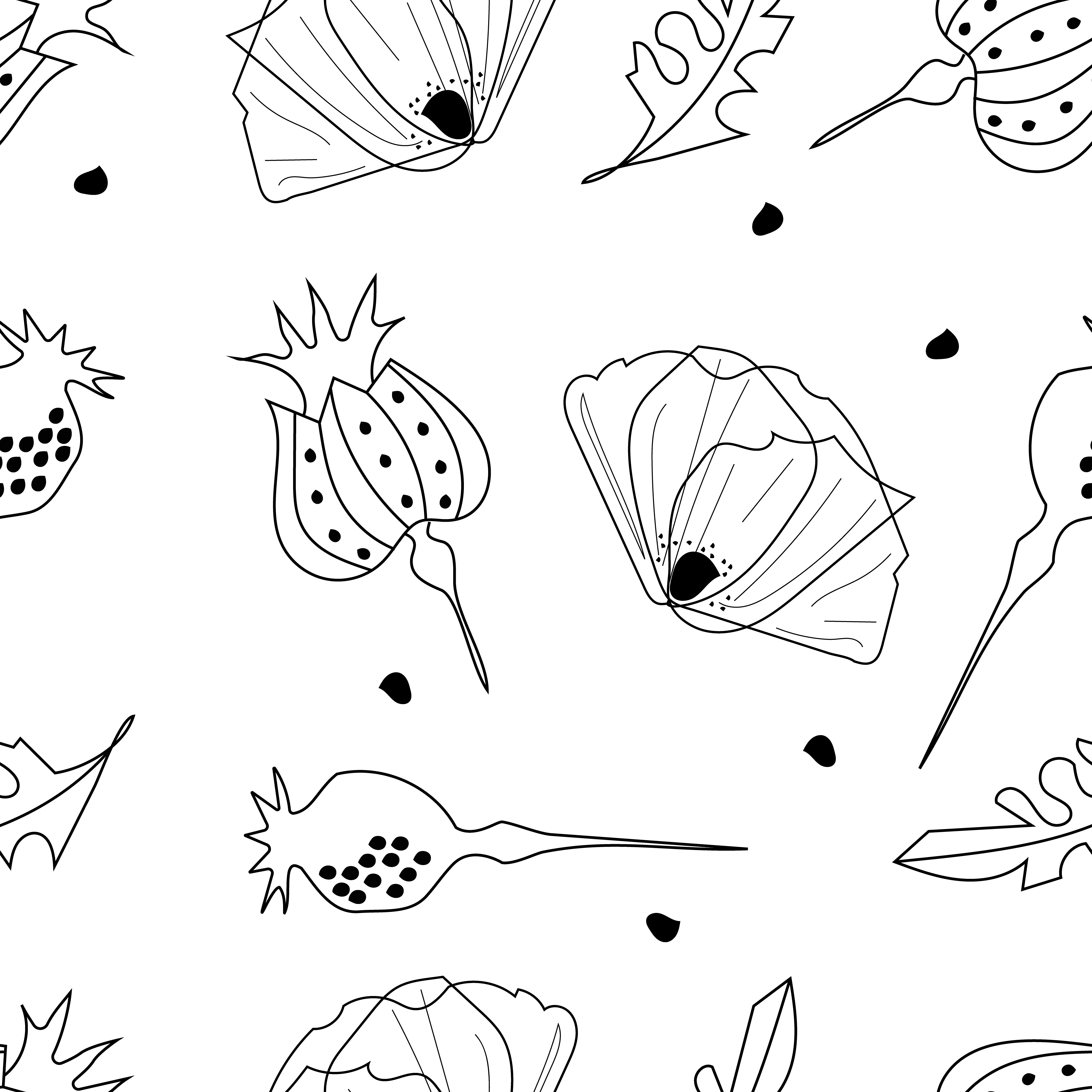 Outline pattern