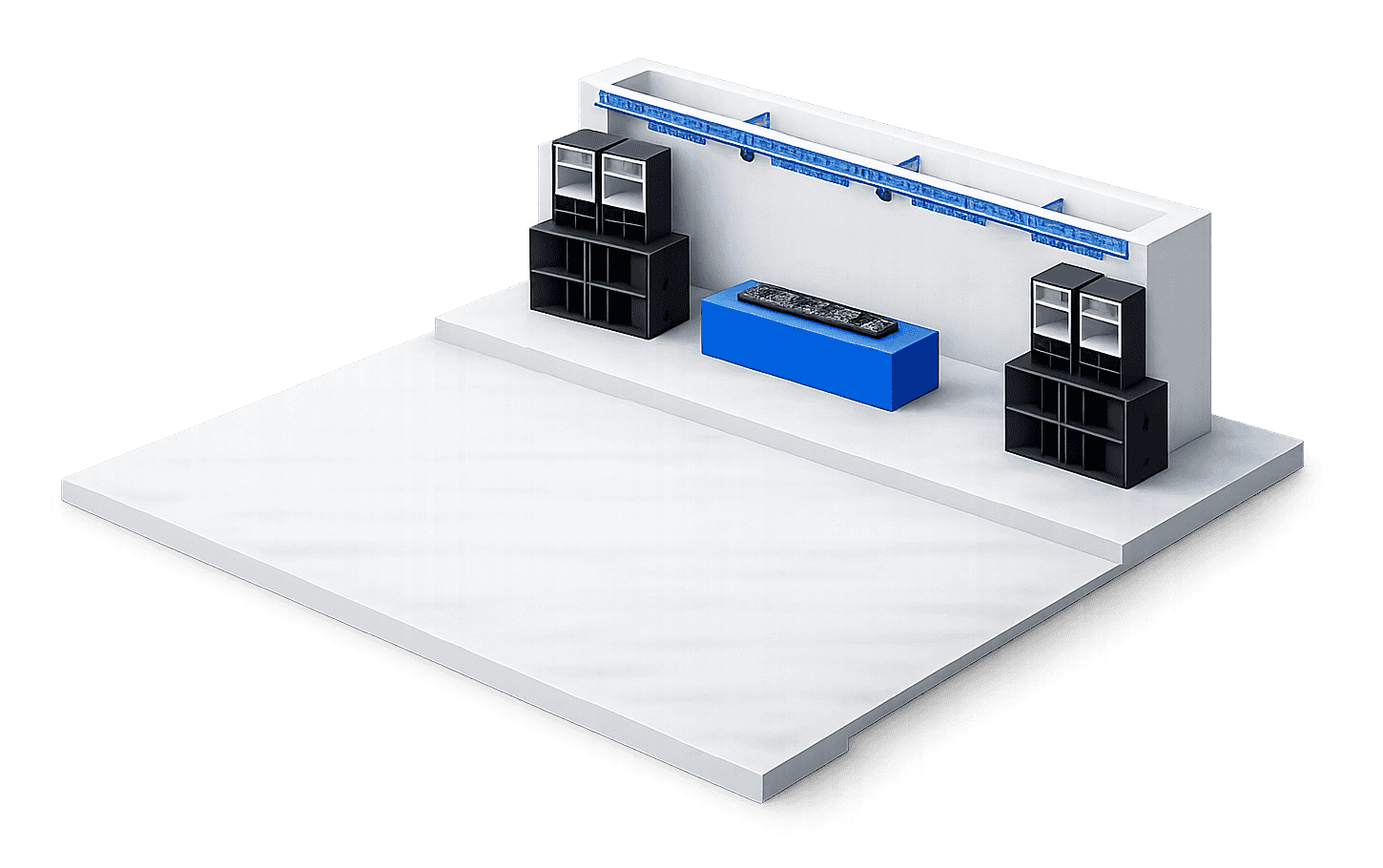 Music bar, night club sound system and acoustic planning