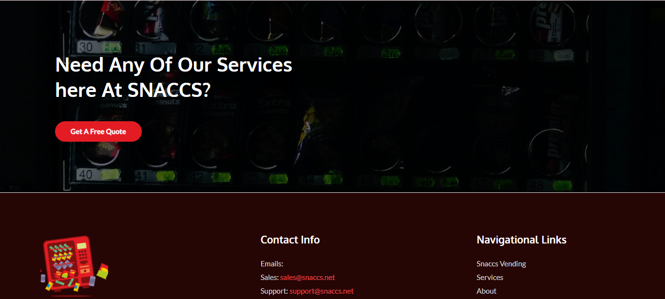 MACHINE SERVICES website