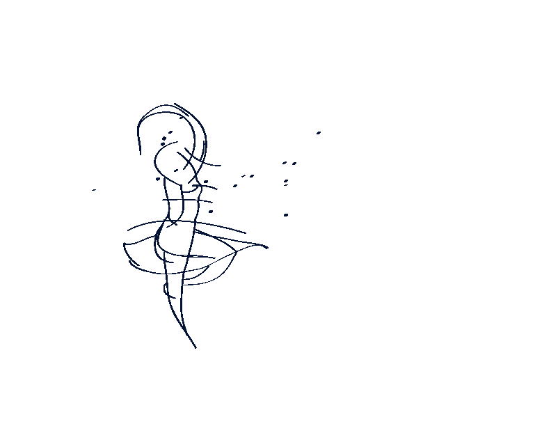 This hand-drawn animation was created frame by frame, inspired by a real video of two people dancing. I illustrated each movement to capture the fluidity and emotion of the dance, transforming it into a series of expressive line illustrations that bring the choreography to life.
