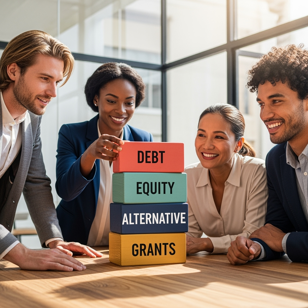 Financing stacking options