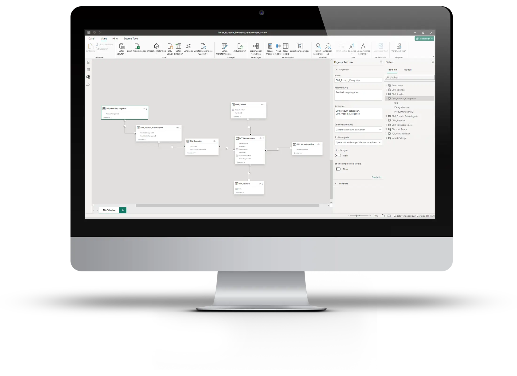 Visualisierungen in Power BI lernen