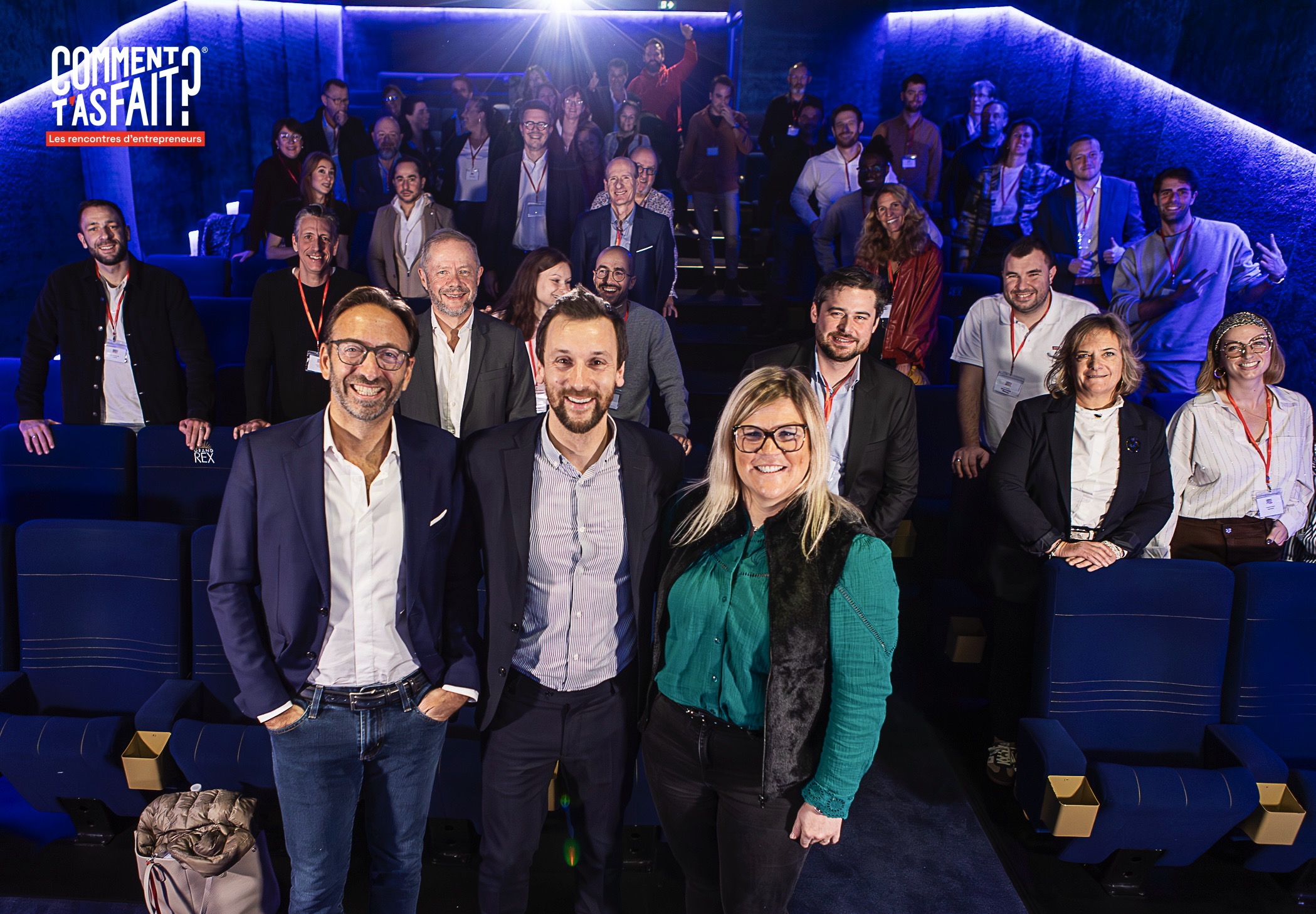 “Comment t’as fait ?” : la 2ᵉ rencontre d’entrepreneurs au Grand Rex