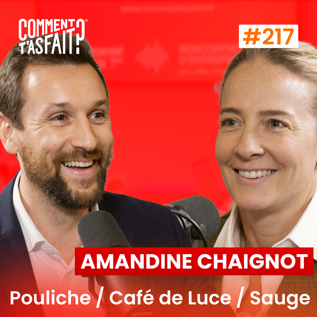 #217 Amandine Chaignot (Pouliche) - Cheffe cuisinière, elle quitte les palaces… et crée ses propres restaurants (3M€ de CA) 